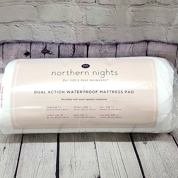 QVC Bedding Qvc Northern Nights Queen Size Waterproof Mattress Pad